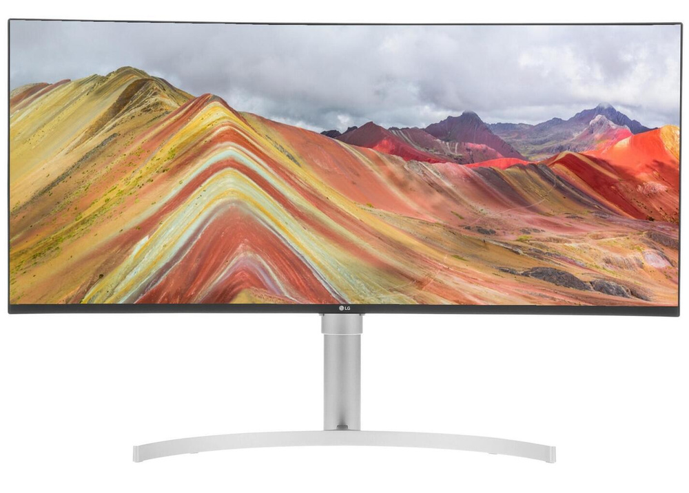 LG 38" Монитор 38WN95C-W (38WN95C-W.ARUZ), белый #1