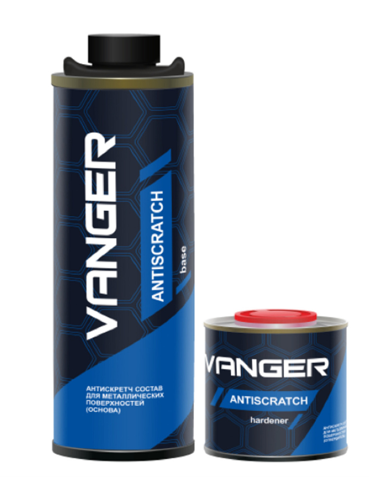 краска для авто VANGER Antiscratch, износостойкое покрытие для кузова авто ( Аналог Raptor) / ВАНГЕР #1