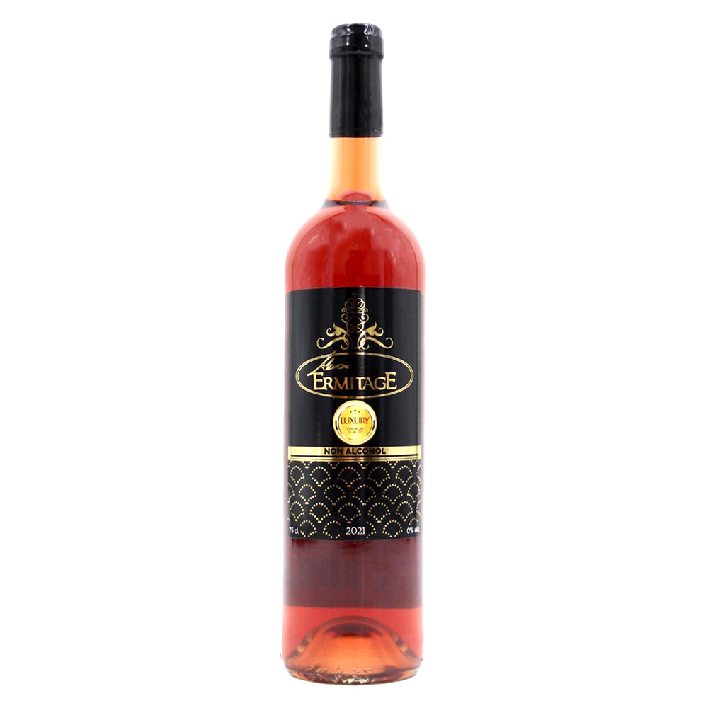Вино безалкогольное MON ERMITAGE ROSE (Мон Эрмитаж Розовое) сухое, 750 мл  #1