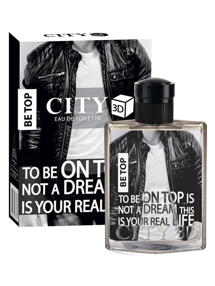 City Parfum CITY 3D Be Toп 90 мл туалетная вода мужская, парфюмерия мужская, пряный аромат  #1