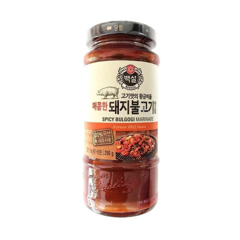 Острый соус бульгоги для свинины Beksul Spicy bulgogi sauce for pork 290 г  #1