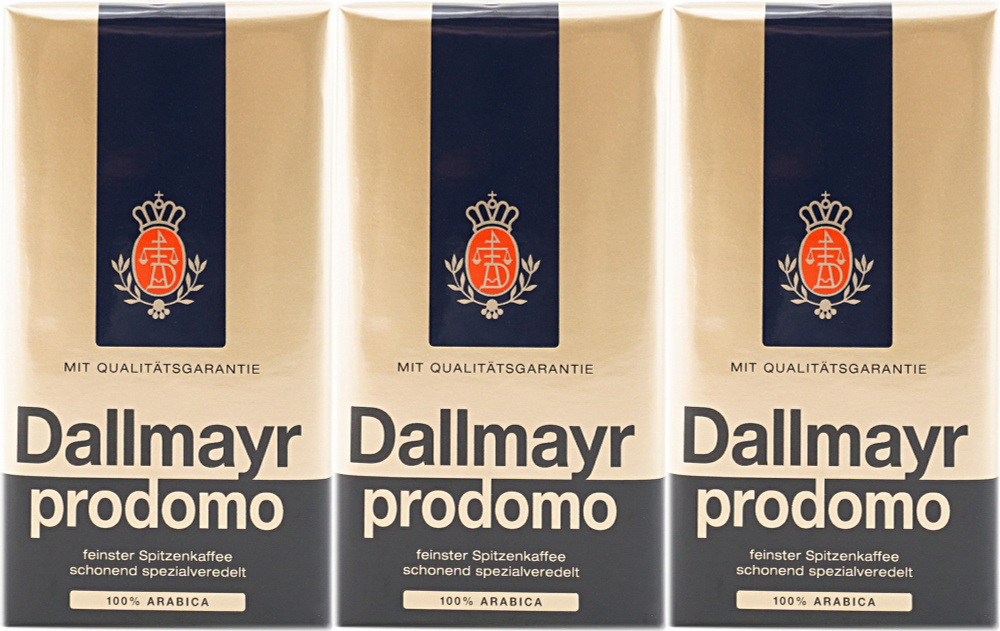 Кофе Dallmayr Prodomo молотый 250 г, комплект: 3 упаковки по 250 г #1