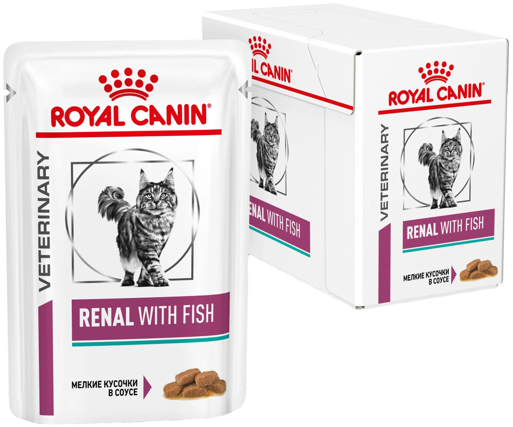 Royal Canin Renal (Роял Канин Ренал со вкусом тунца) влажный корм для взрослых кошек, при почечной недостаточности, #1