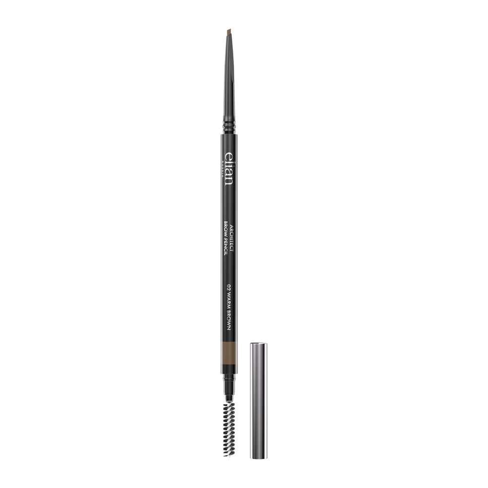 ELIAN Карандаш для бровей Architect Brow Pencil автоматический тон 02 Warm Brown  #1