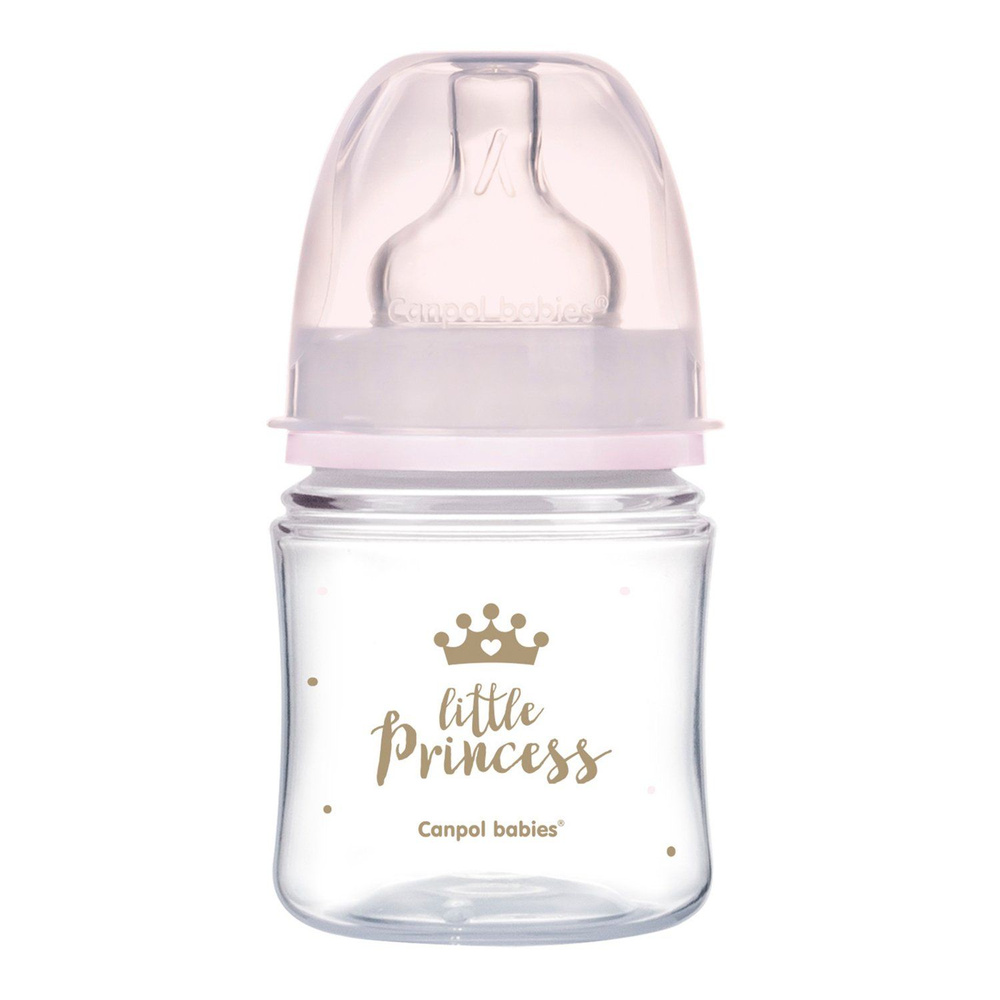 Бутылочка для кормления Canpol Babies EasyStart Royal Baby PP с широким горлышком, 120мл (с 0 месяцев) #1