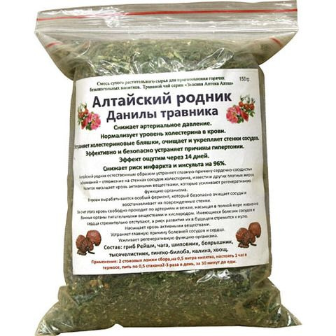 Травяной чай "Алтайский родник Данилы травника" #1