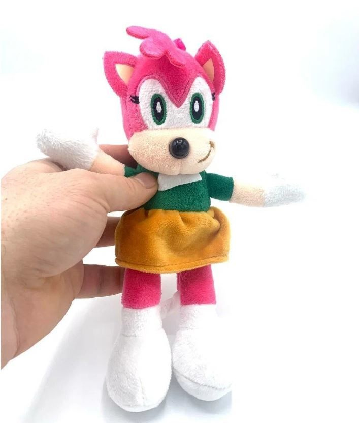 Мягкая игрушка ежиха Эми Роуз 20 см / подружка Соника Amy Rose из серии Соник, розовый  #1