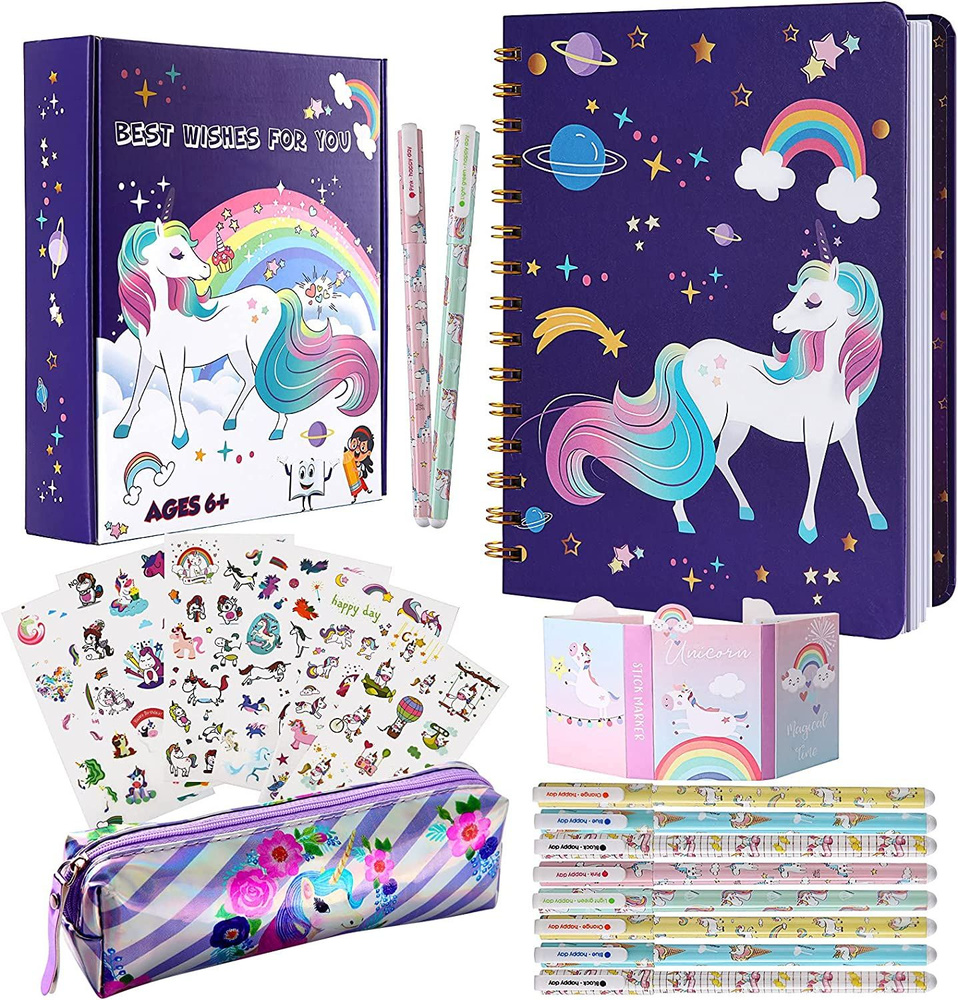 Набор канцелярии для девочек Unicorn Gifts #1