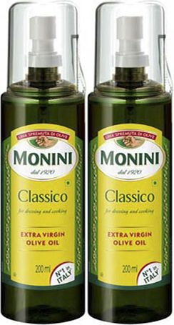 Оливковое масло Monini Classico Extra Virgin спрей, комплект: 2 упаковки по 183 г  #1