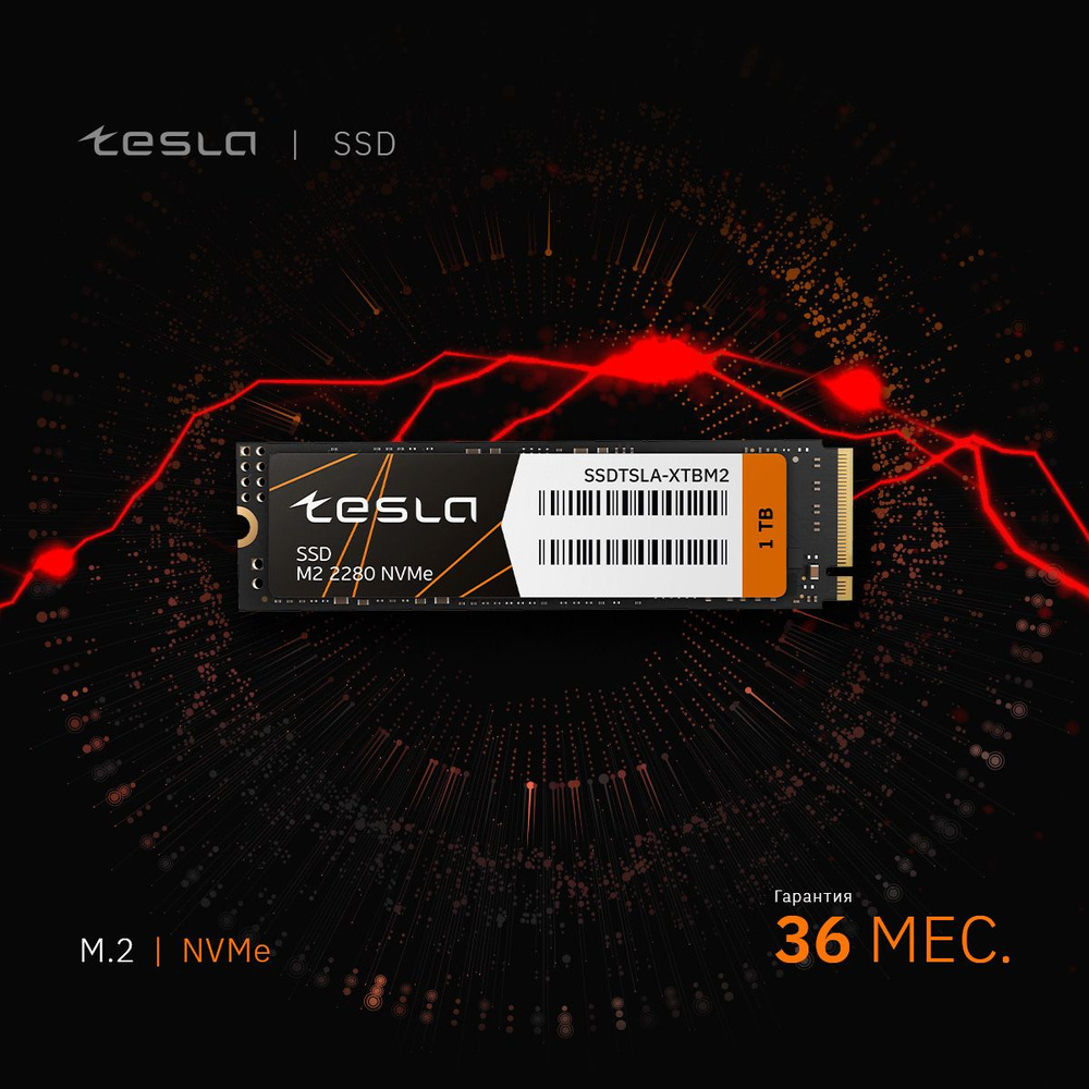 TESLA 512 ГБ Внутренний SSD-диск M.2 NVMe (SSDTSLA-512GM2) #1