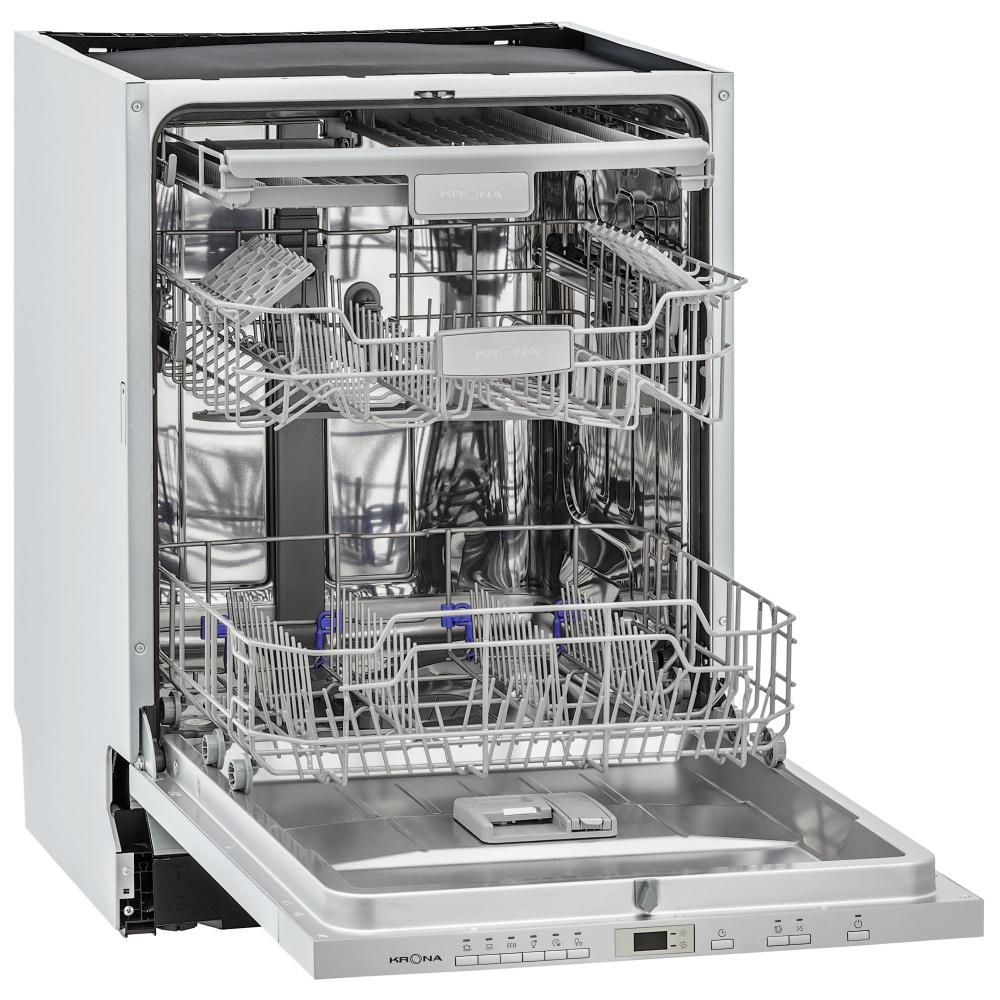 Встраиваемая посудомоечная машина Krona Lumera 60 см, белый #1