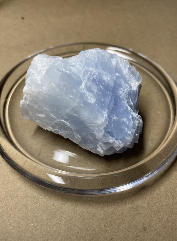 Натуральный камень Голубой Кальцит #1
