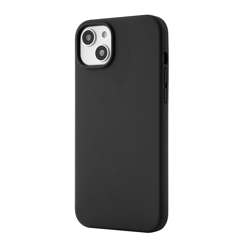 Чехол защитный uBear Touch Mag Case для iPhone 14 Plus, MagSafe совместимый, силикон, софт-тач, чёрный #1