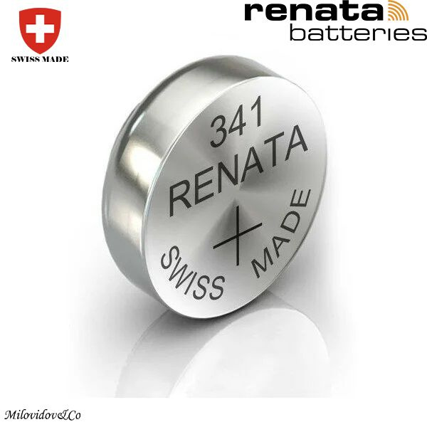Renata Батарейка 341 (SR714), Оксид-серебряный тип, 1,55 В, 1 шт #1