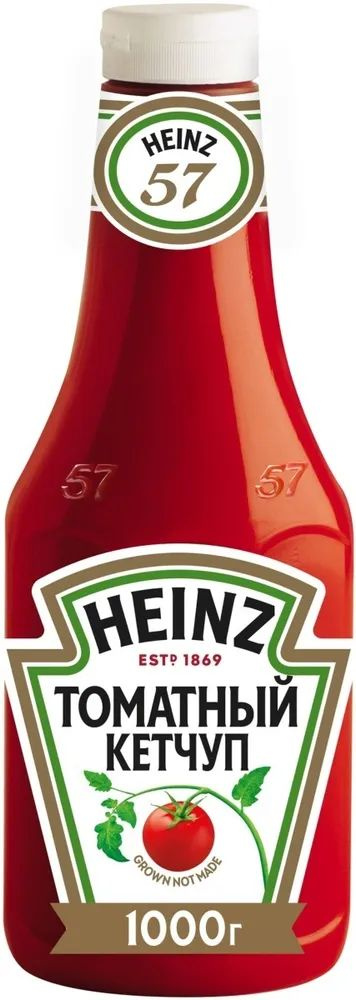 Кетчуп Томатный Heinz, Оригинальный, 1 кг #1