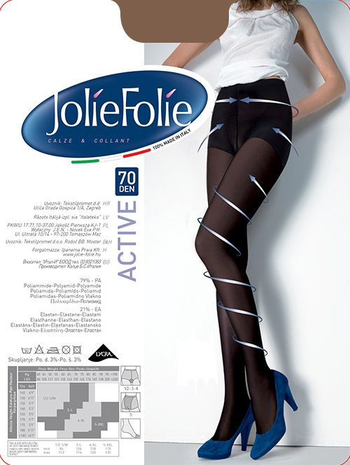 Комплект колготок Jolie Folie, 40 ден, 2 шт #1