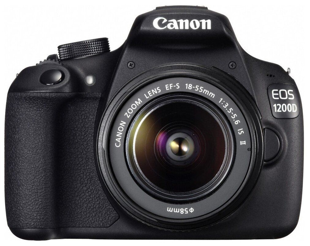 Canon EOS 1200D Kit 18-55 II, Black цифровая зеркальная фотокамера #1