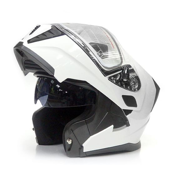 Снегоходный шлем модуляр AIM JK906 S(55-56) двойной визор (стекло) электроподогрев  #1