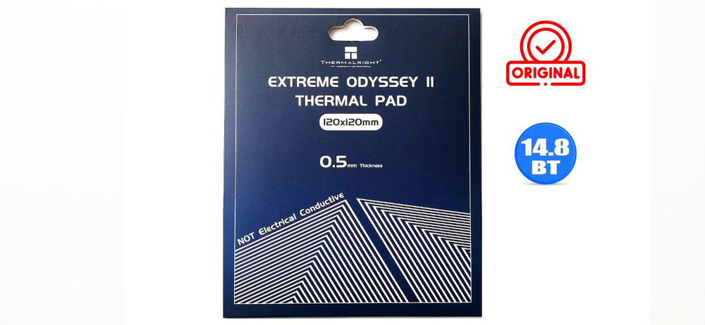 Термопрокладка Thermalright Extreme 2 Odyssey Thermal Pad 120x120 14.8 W/mk #1