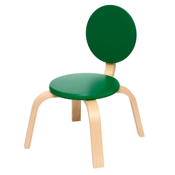 Стул детский Ромашка (0), цвет зелёный, спинка и сидушка #1