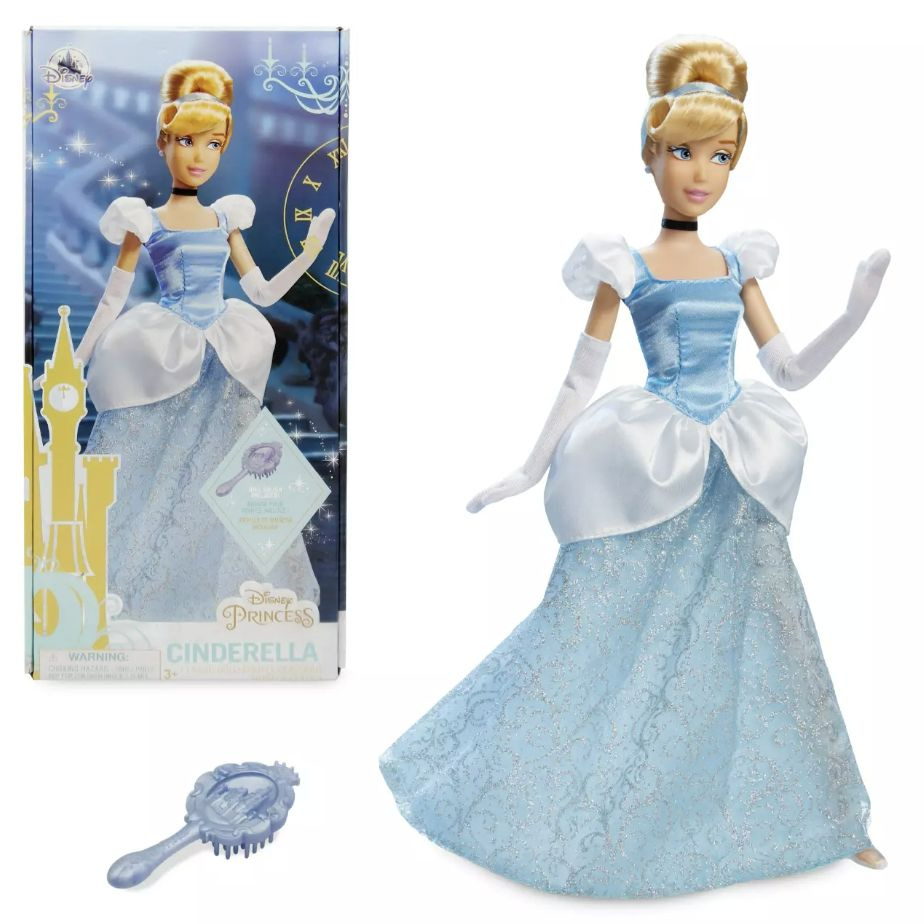 Кукла Золушка Дисней классическая с расческой в картонной коробке (Cinderella Classic Doll Disney)  #1