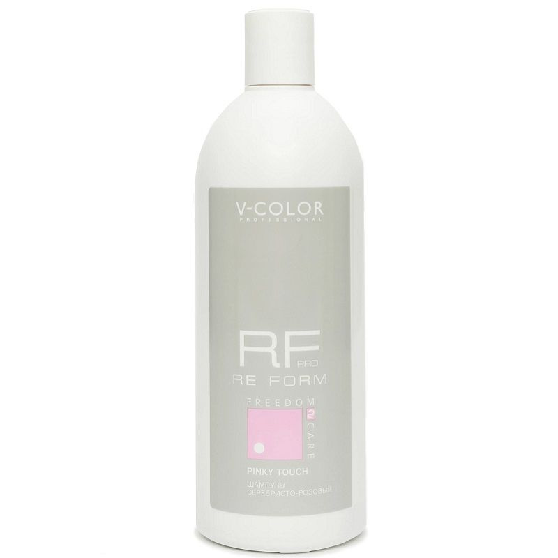 V-Color Re Form/Серебристо-розовый шампунь для осветленных волос/Pink Touch/500 мл  #1