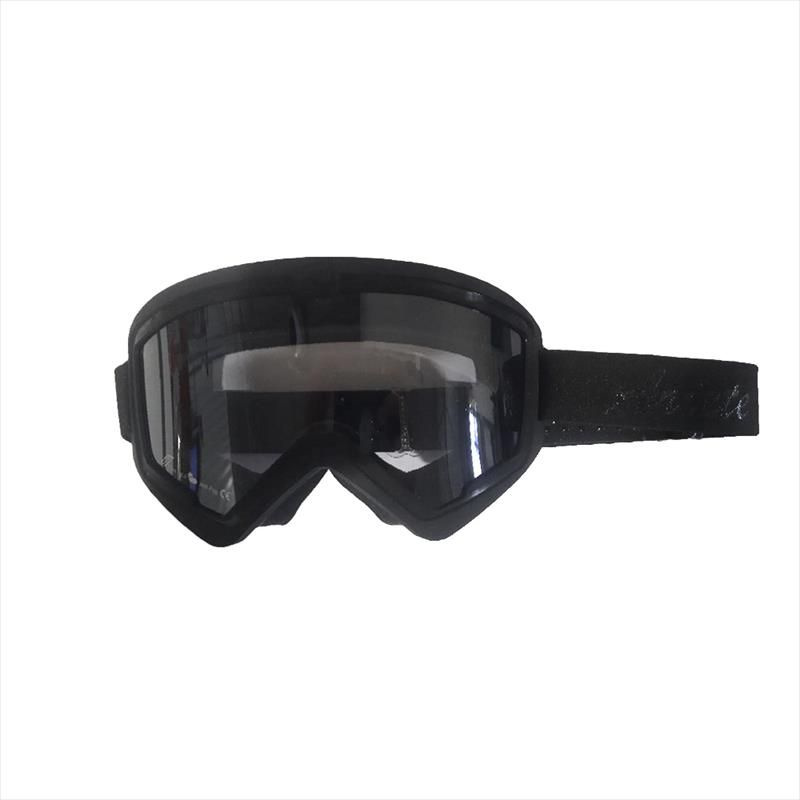 Кроссовые очки (маска) Ariete Mudmax Racer черные с прозрачной линзой  #1