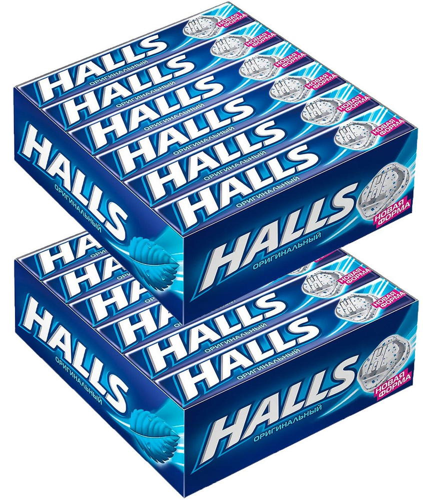 Леденцы HALLS Оригинальный, 12 шт по 25 грамм - 2 шт #1