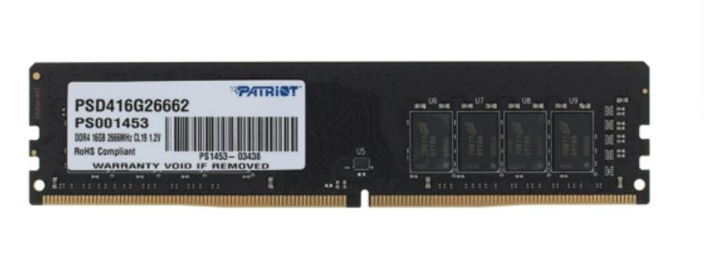 Patriot Memory Оперативная память Signature Line DDR4 2666 МГц 1x16 ГБ (PSD416G26662)  #1