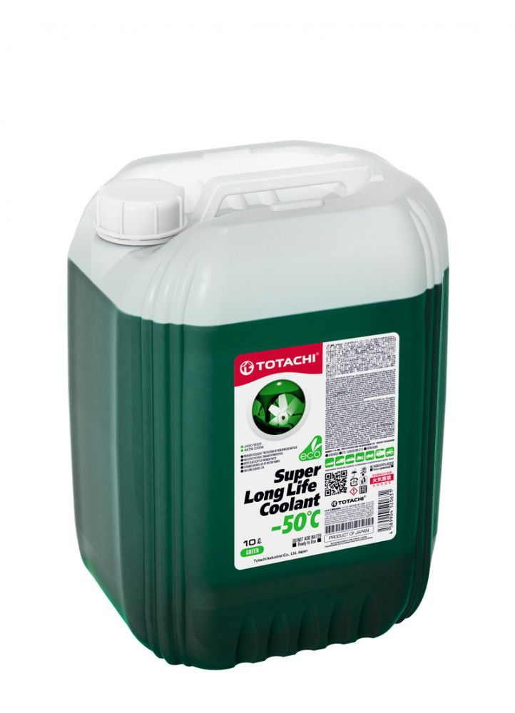 Антифриз TOTACHI SUPER LONG LIFE COOLANT Green -50C 10л #1