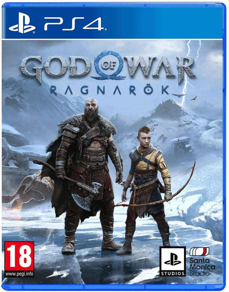 Игра God of War Ragnarok [Бог Войны Рагнарёк] (PlayStation 4, Русская версия)  #1