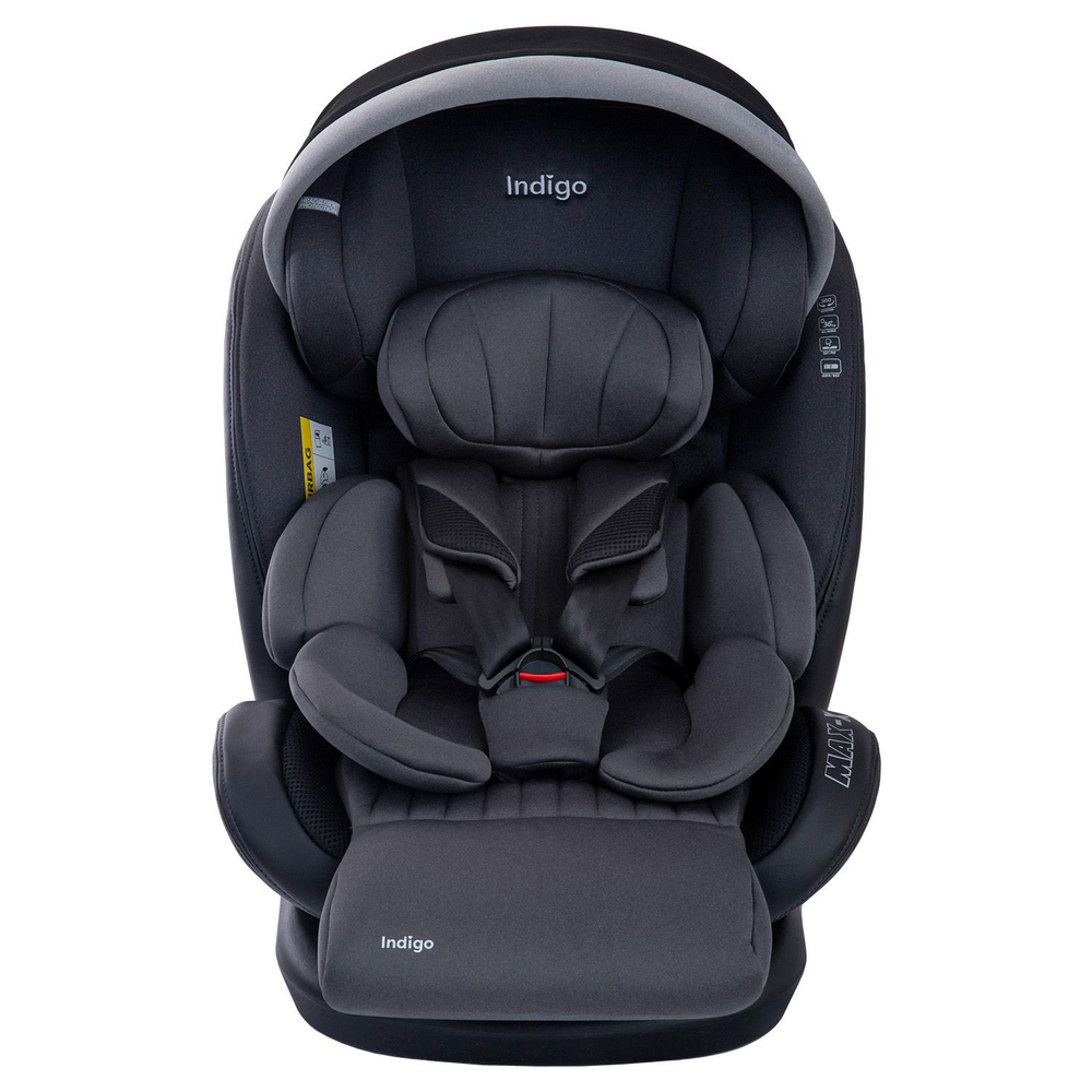 Автокресло INDIGO MAX-X ISOFIX графит #1