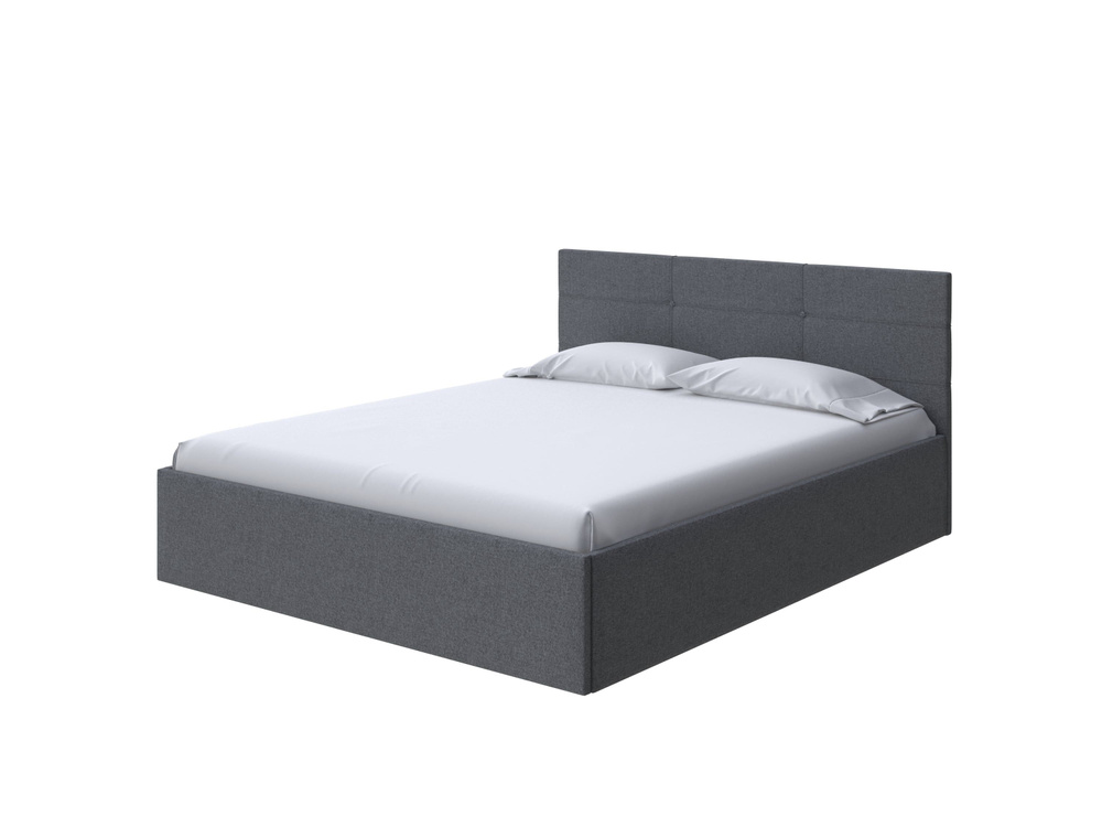 Кровать PROxSON 90х200 Vector Plus Savana Grey (серый) с основанием #1