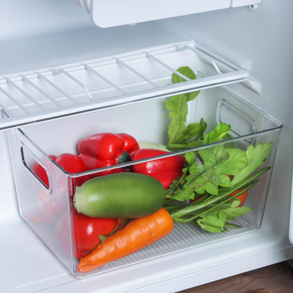 Органайзер для холодильника, 29х20,5х15,5 см, цвет прозрачный  #1