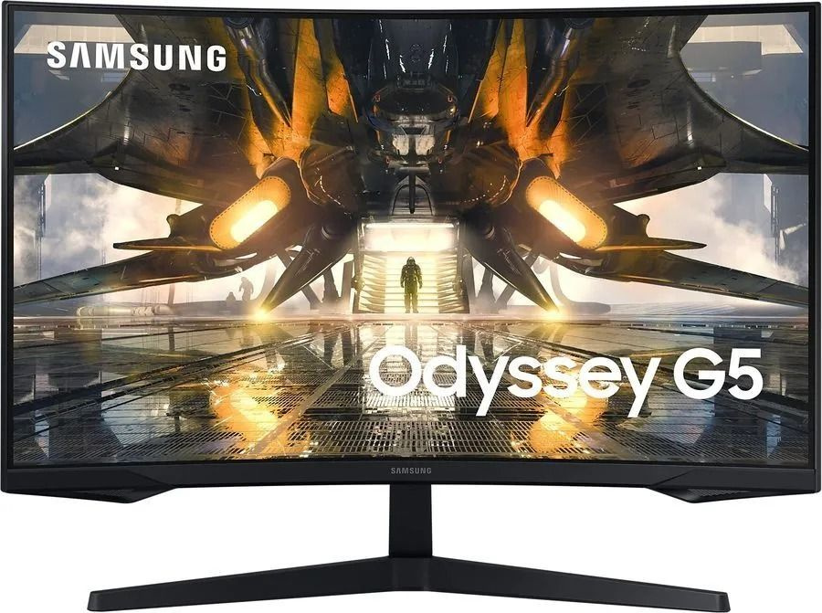 Samsung 32" Монитор Odyssey G5 LS32AG552EIXCI, черный #1