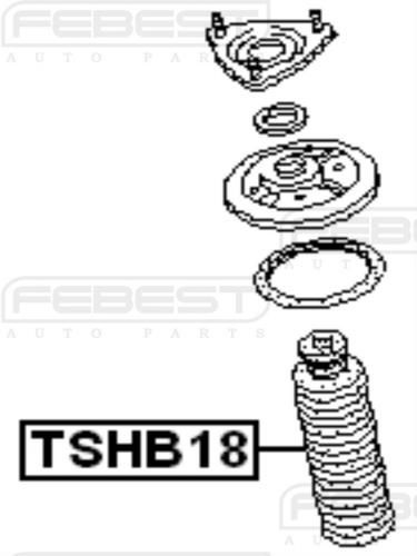 SAFEBEST Амортизатор подвески, арт. TSHB18 #1