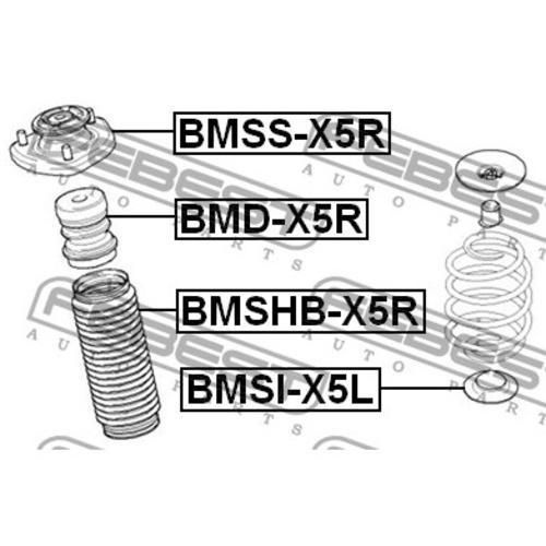 SAFEBEST Амортизатор подвески, арт. BMSIX5L #1