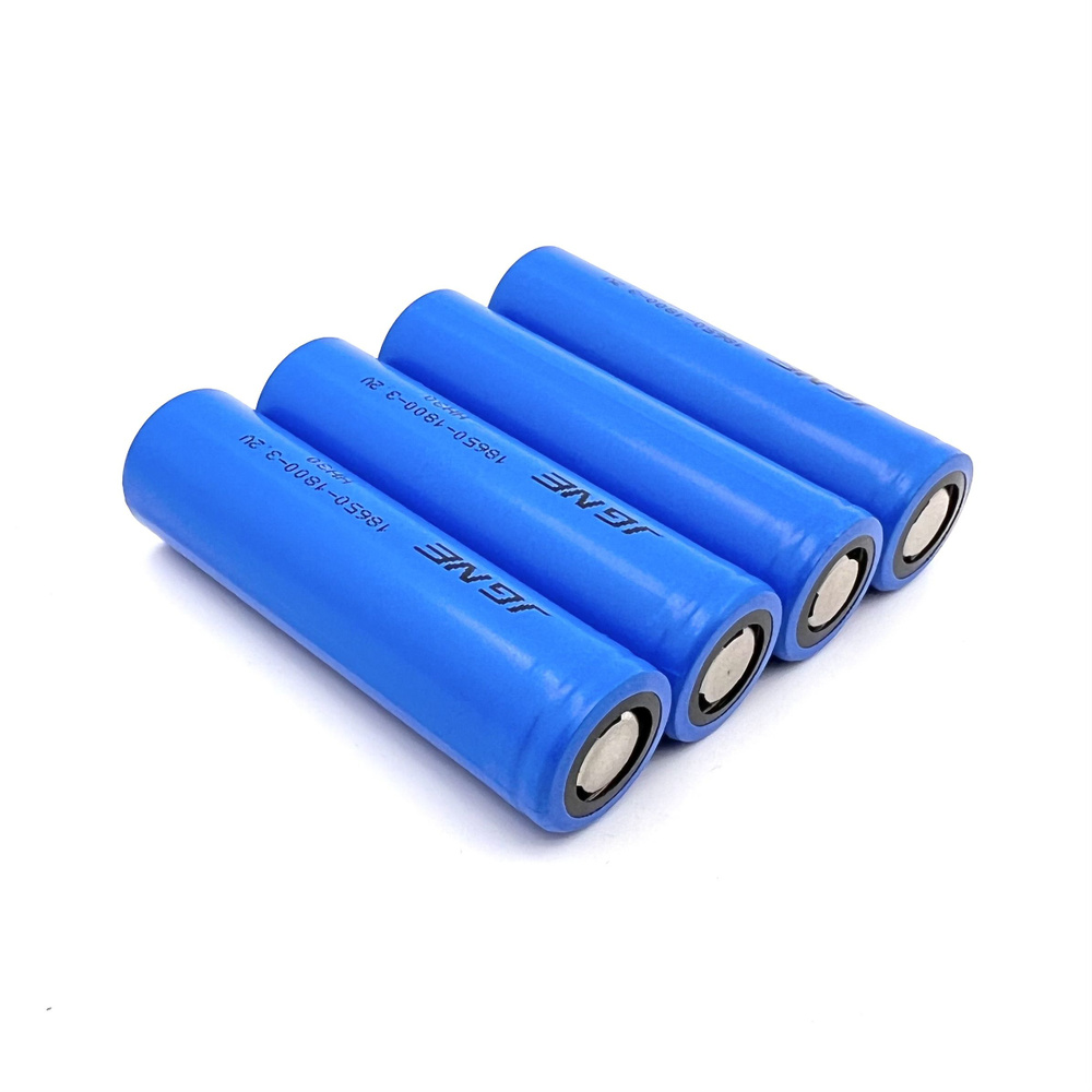 Аккумулятор 18650 литий-железо-фосфатный, LiFePO4 3.2V, JG CFR18650-1800 mAh, 4 шт.  #1