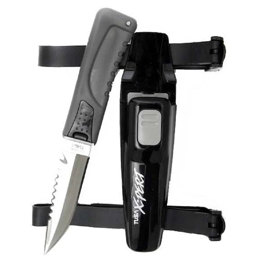 Нож водолазный TUSA FK-860 X-Pert черный #1