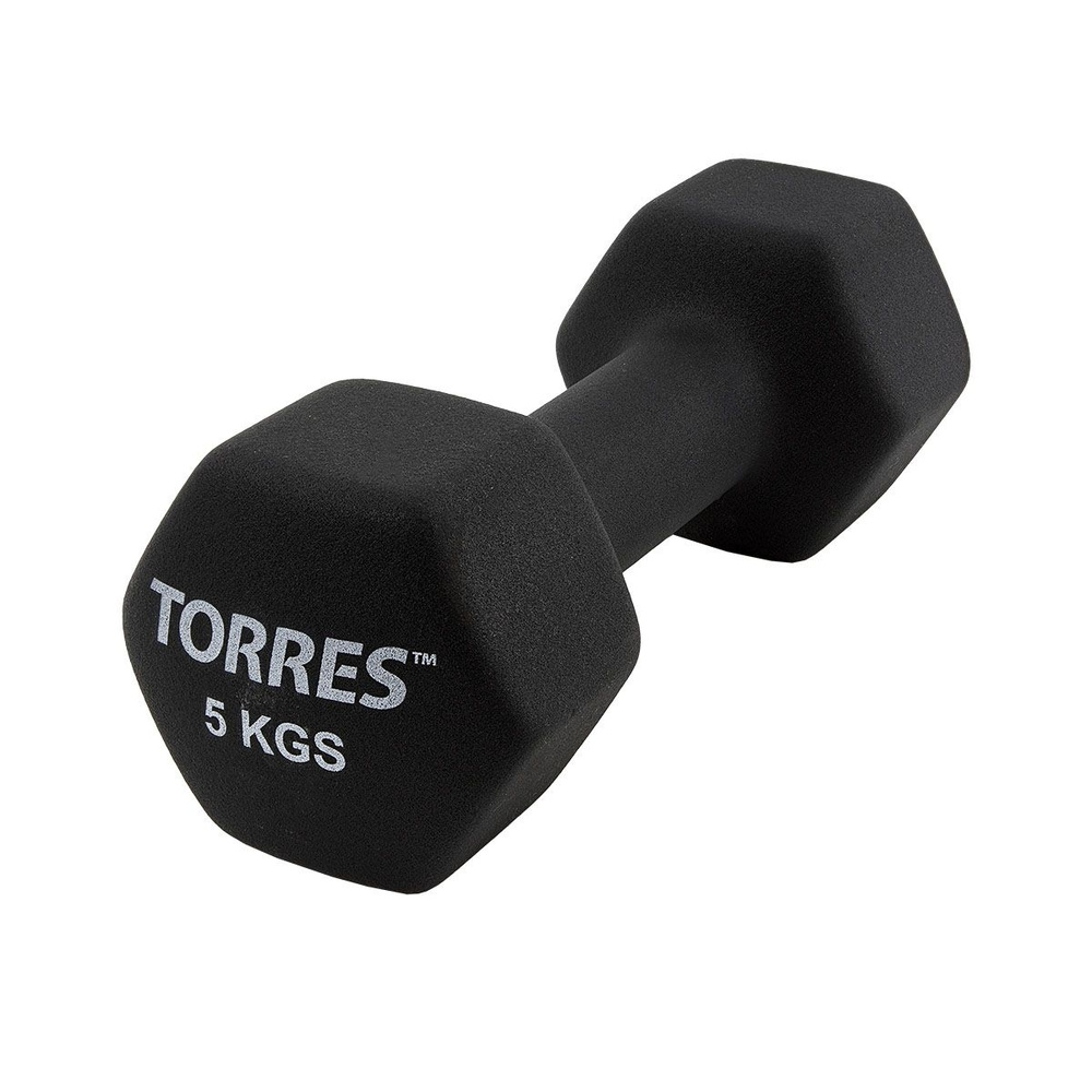 Гантель TORRES PL55015 5кг, черная #1