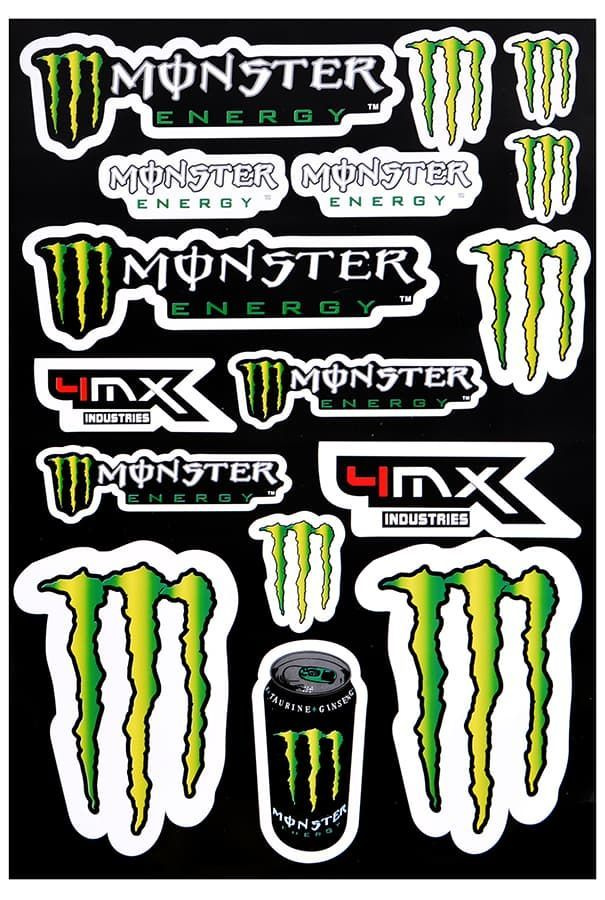 Наклейки для мотоцикла Monster Energy #1