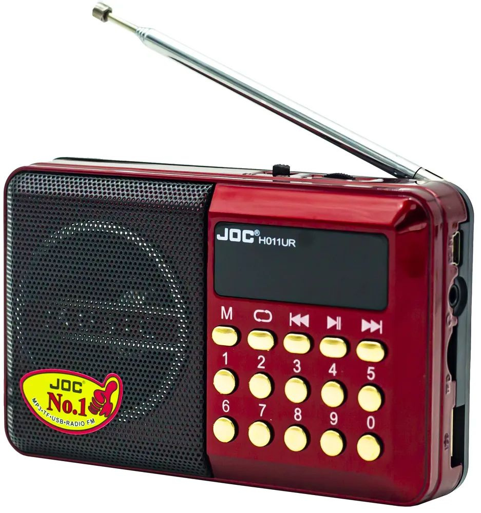 Радиоприемник цифровой JOC H011ВТ Radio FM, USB, microSD #1