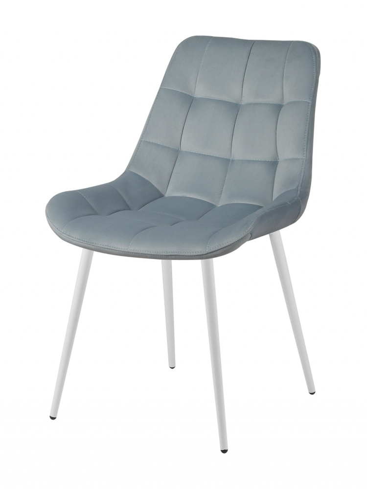 Комплект стульев для кухни Эйден пыльно-голубой / белый, 2 шт.  #1