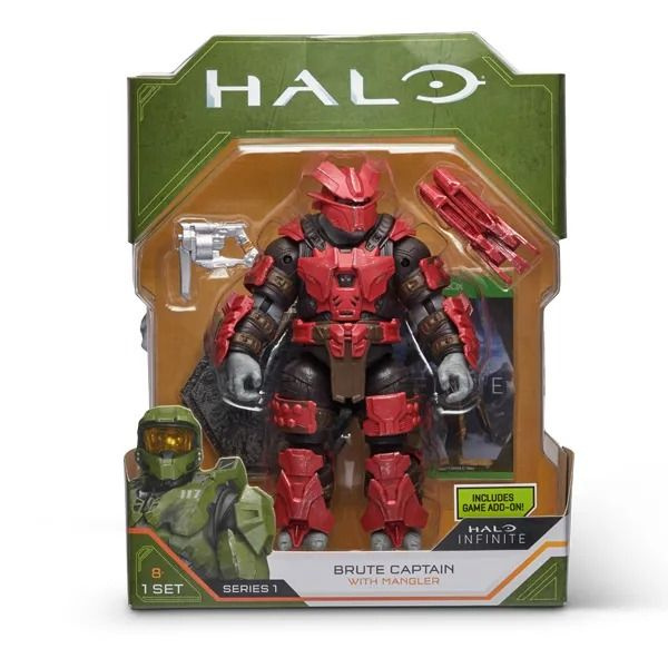 Фигурка героя HALO Brute Captain 10 см с аксессуарами HLW0006 #1