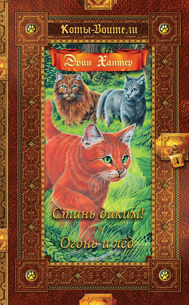 Коты-воители. Золотая коллекция. Стань диким! Огонь и лед. | Хантер ...
