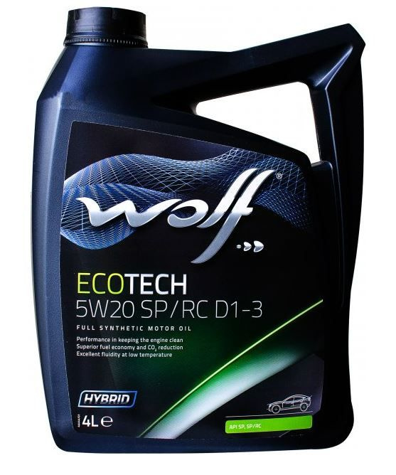 Wolf ECOTECH 5W-30 Масло моторное, Синтетическое, 4 л #1