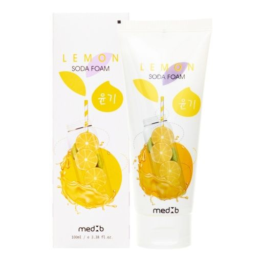 Пенка для умывания с экстрактом лимона и содой,MEDB Lemon Soda Foam,100мл  #1