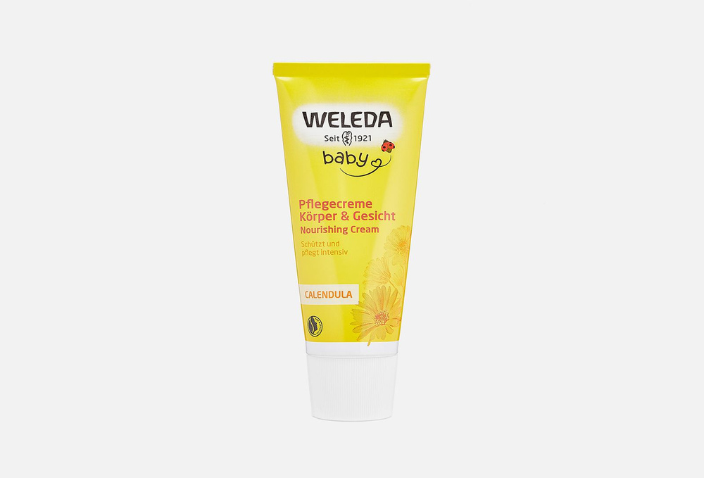 Крем детский с календулой weleda calendula moisturizing body cream #1