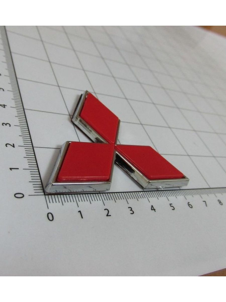 Эмблема Знак Шильдик Митсубиси / Mitsubishi 6 см #1