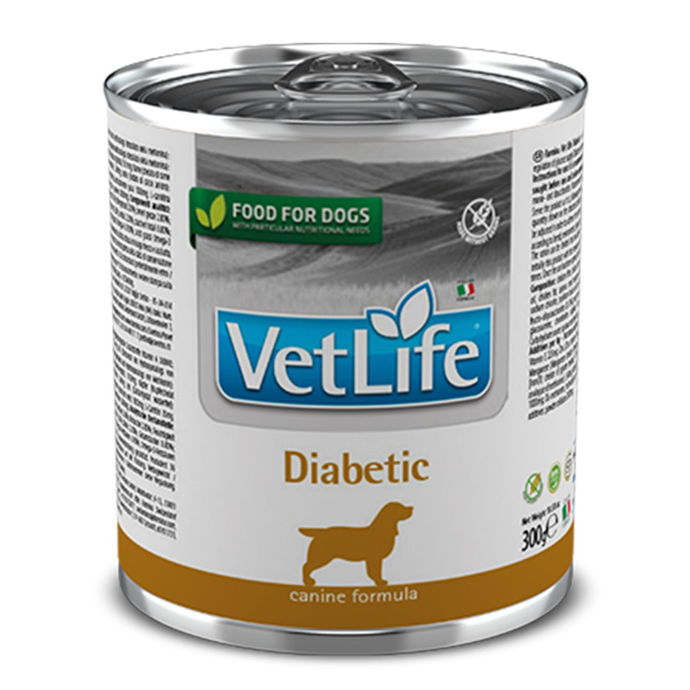 Влажный корм Farmina Vet Life Diabetic для собак при диабете, 300 г, 6 шт.  #1